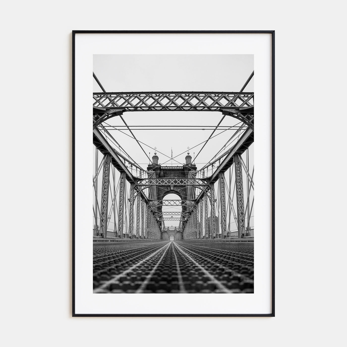 Cincinnati Photo B&W No 3 Poster