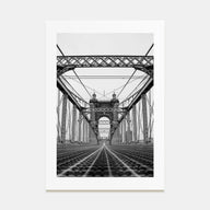 Cincinnati Photo B&W No 3 Poster