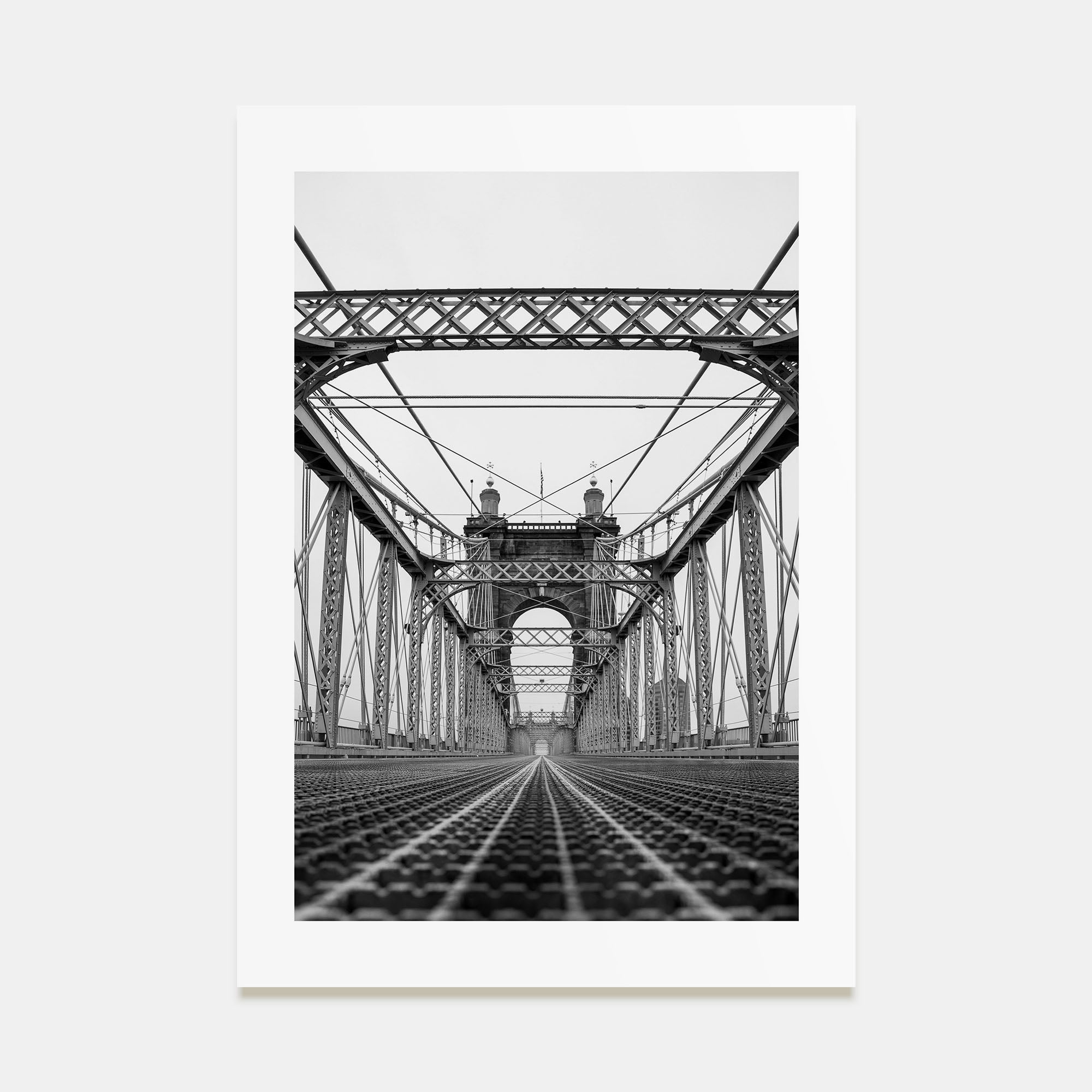 Cincinnati Photo B&W No 3 Poster