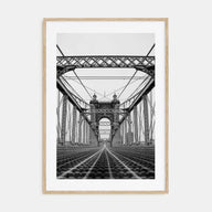 Cincinnati Photo B&W No 3 Poster