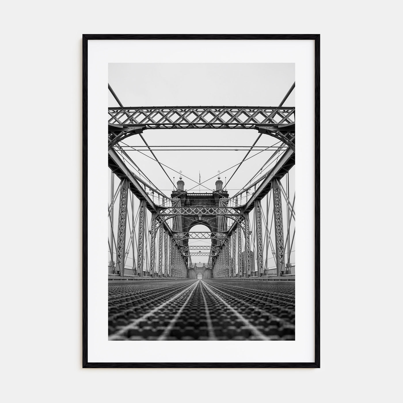 Cincinnati Photo B&W No 3 Poster