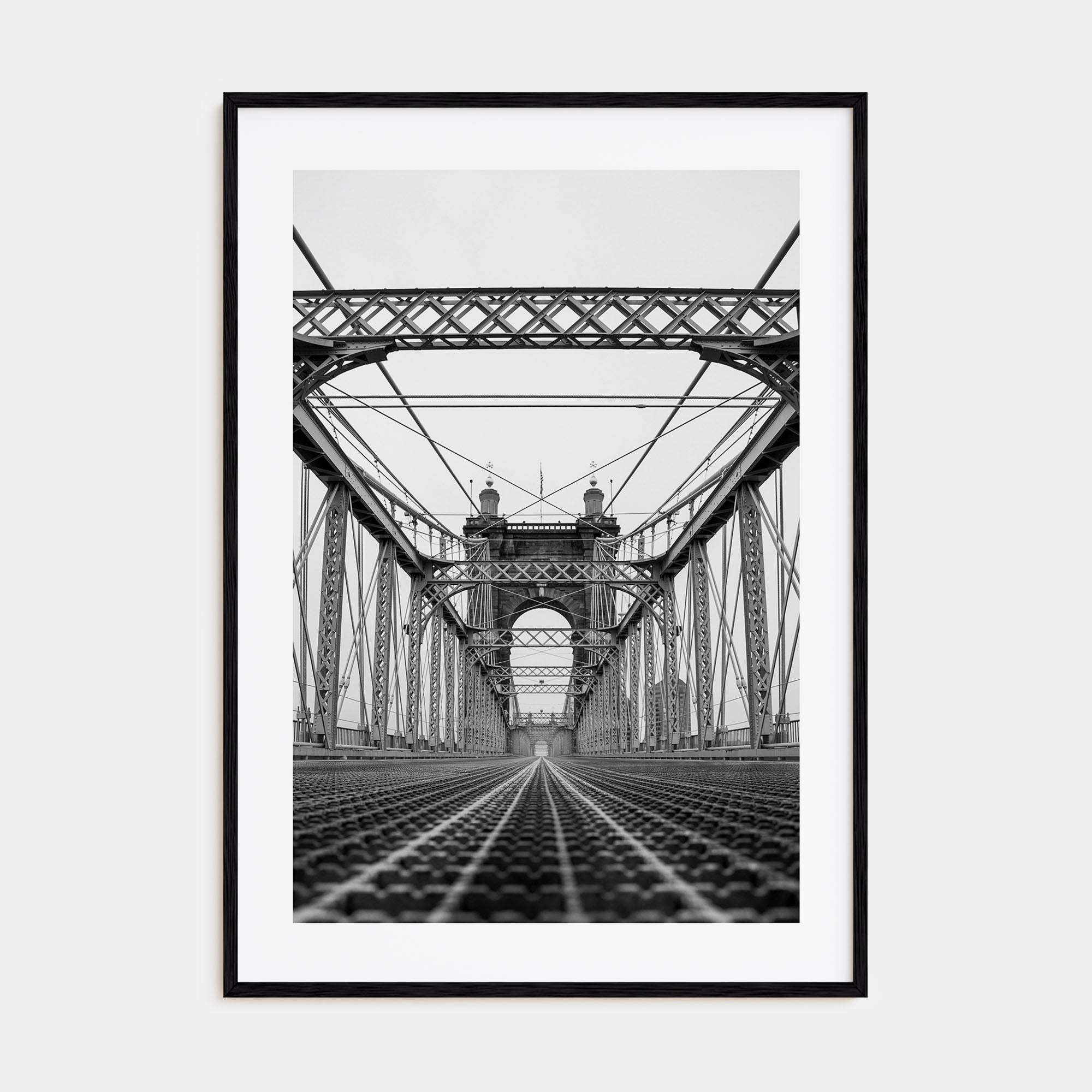 Cincinnati Photo B&W No 3 Poster