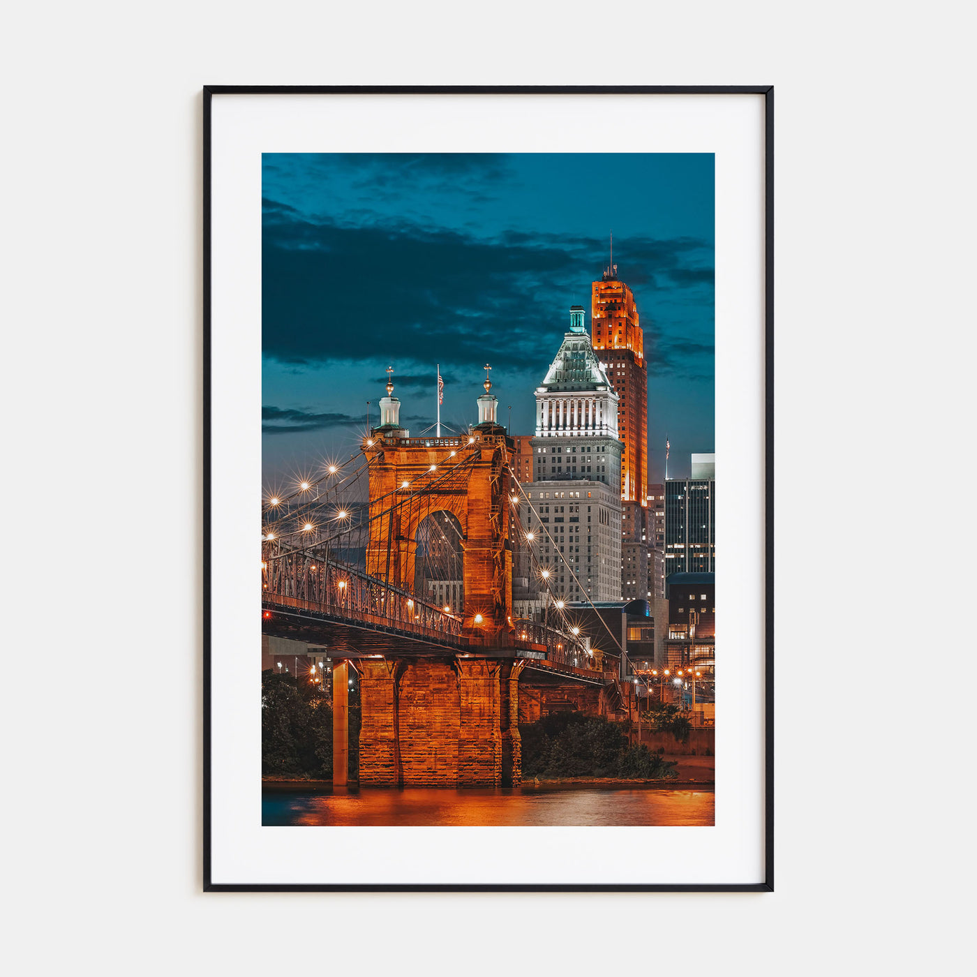 Cincinnati Photo Color No 2 Poster