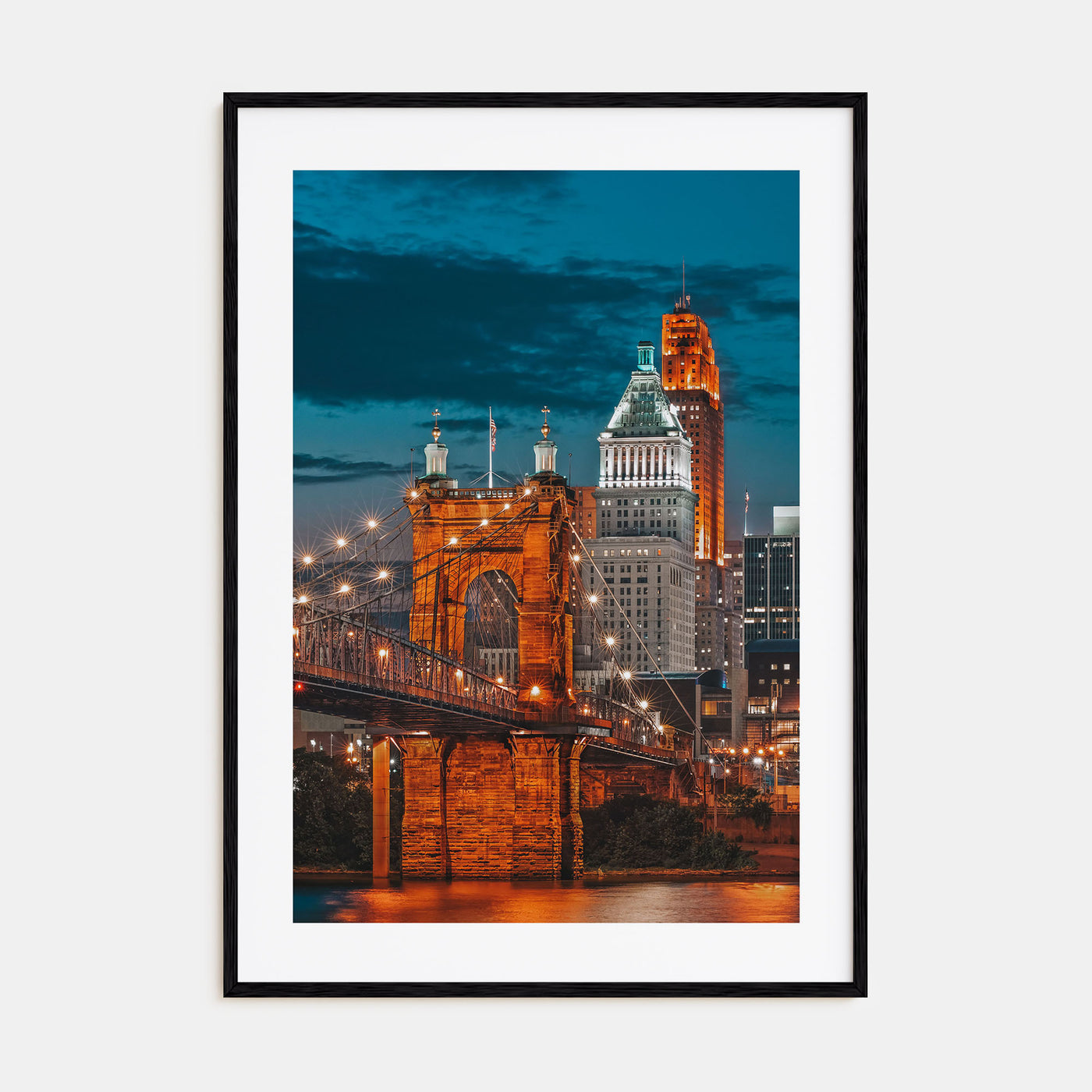 Cincinnati Photo Color No 2 Poster
