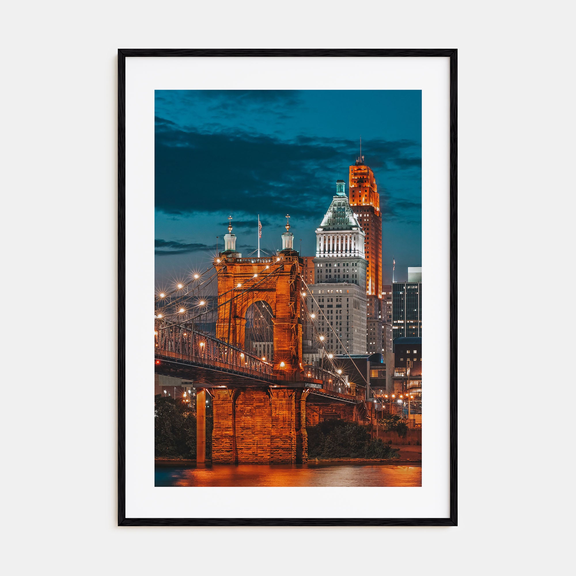 Cincinnati Photo Color No 2 Poster