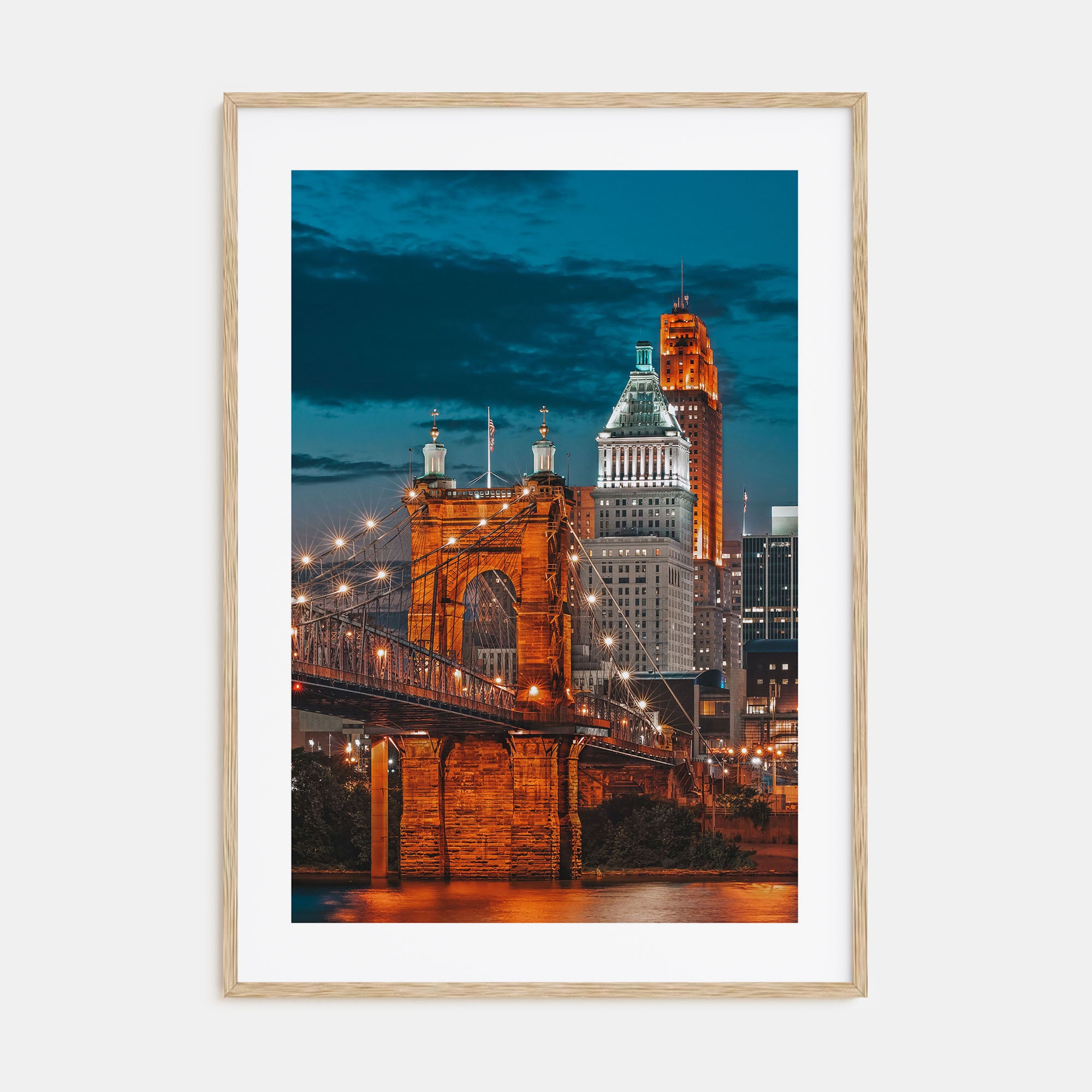 Cincinnati Photo Color No 2 Poster