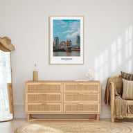 Cincinnati Portrait Color No 2 Poster