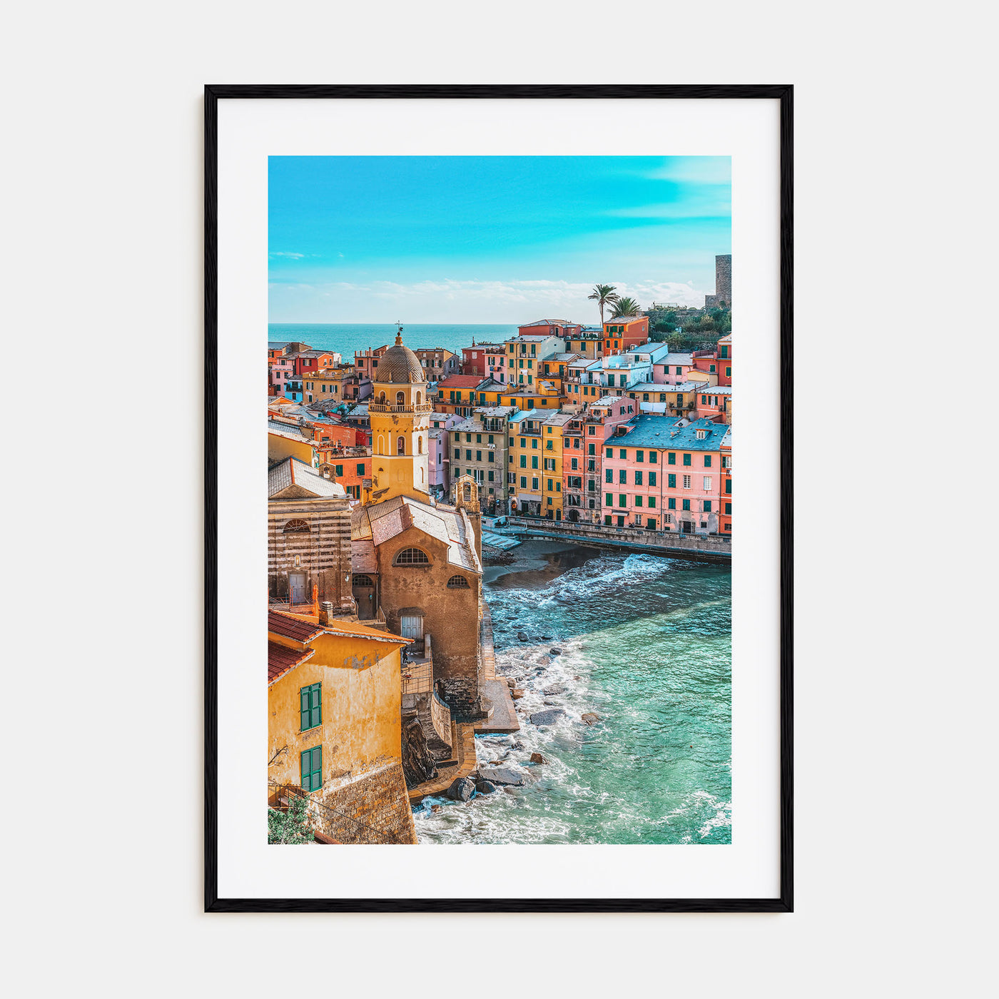 Cinque Terre Photo Color No 3 Poster