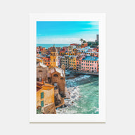 Cinque Terre Photo Color No 3 Poster