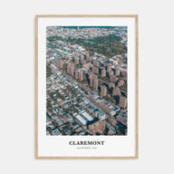 Claremont Portrait Color Poster