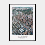 Claremont Portrait Color Poster