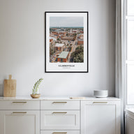 Clarksville Portrait Color Poster