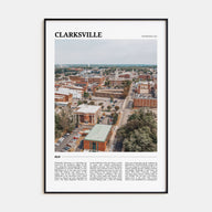 Clarksville Travel Color Poster