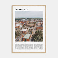 Clarksville Travel Color Poster