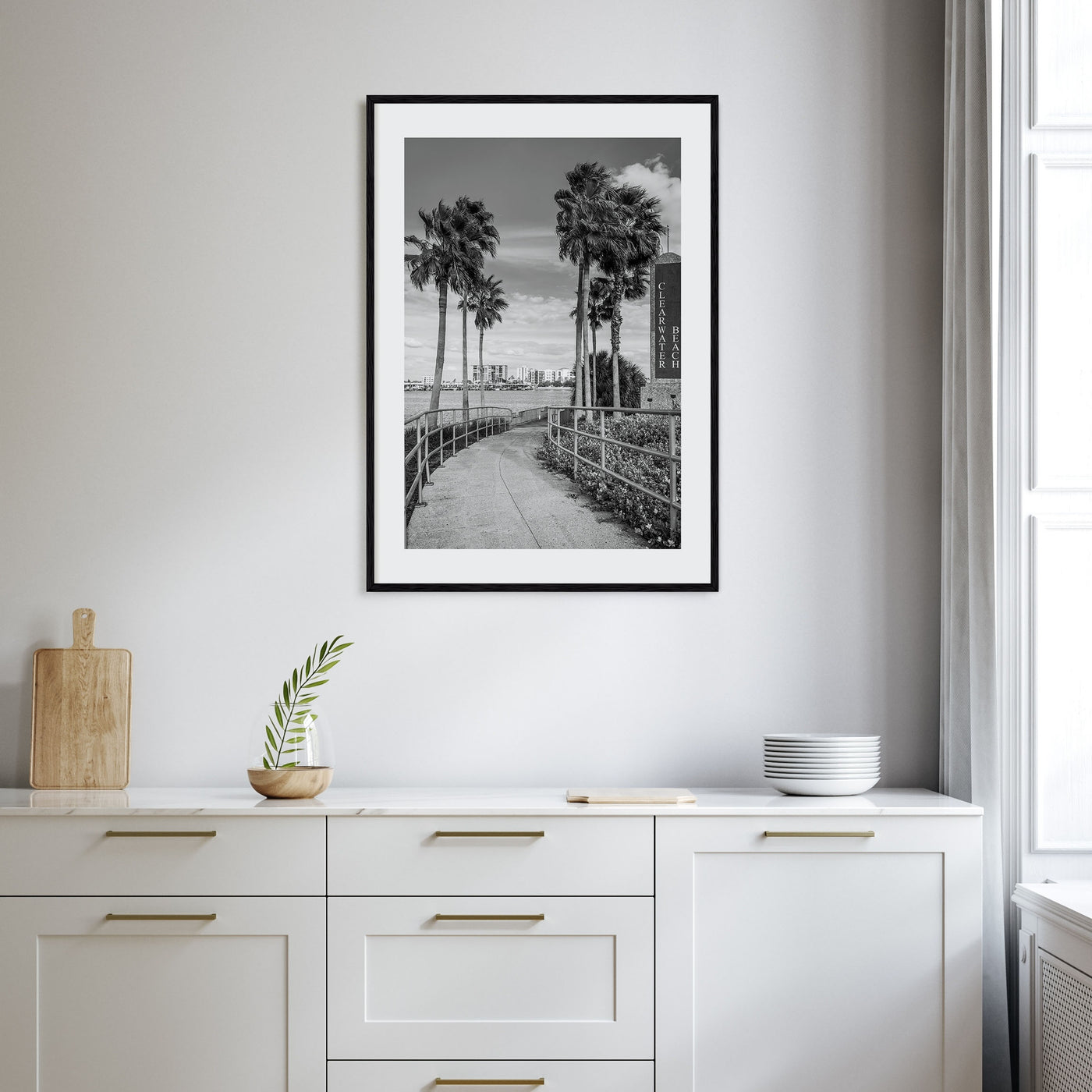 Clearwater Photo B&W No 2 Poster