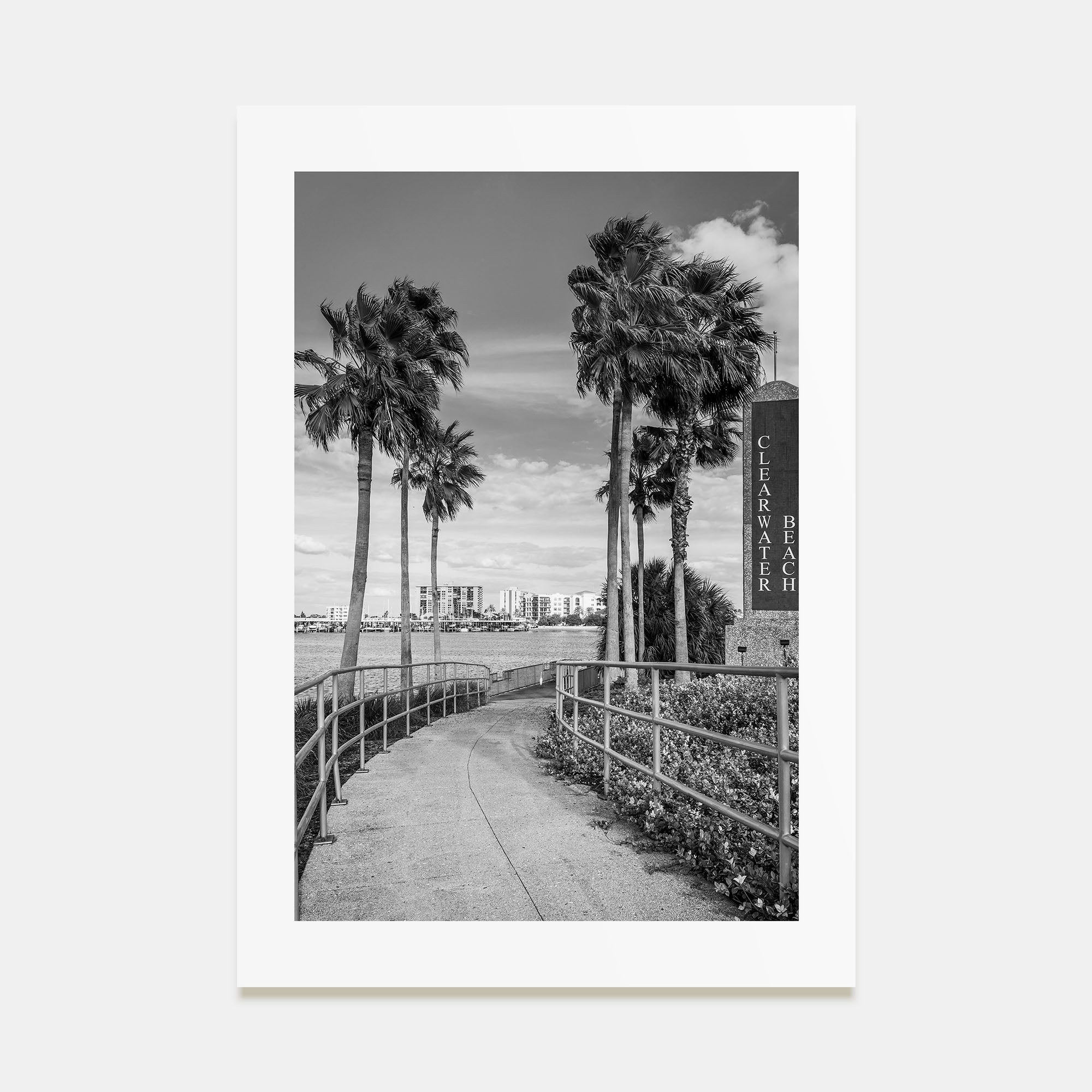 Clearwater Photo B&W No 2 Poster