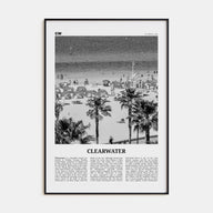 Clearwater Travel B&W Poster