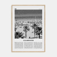 Clearwater Travel B&W Poster
