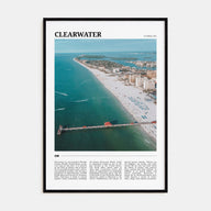 Clearwater Travel Color Poster