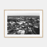 Clemson Landscape B&W Poster