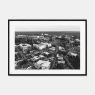 Clemson Landscape B&W Poster
