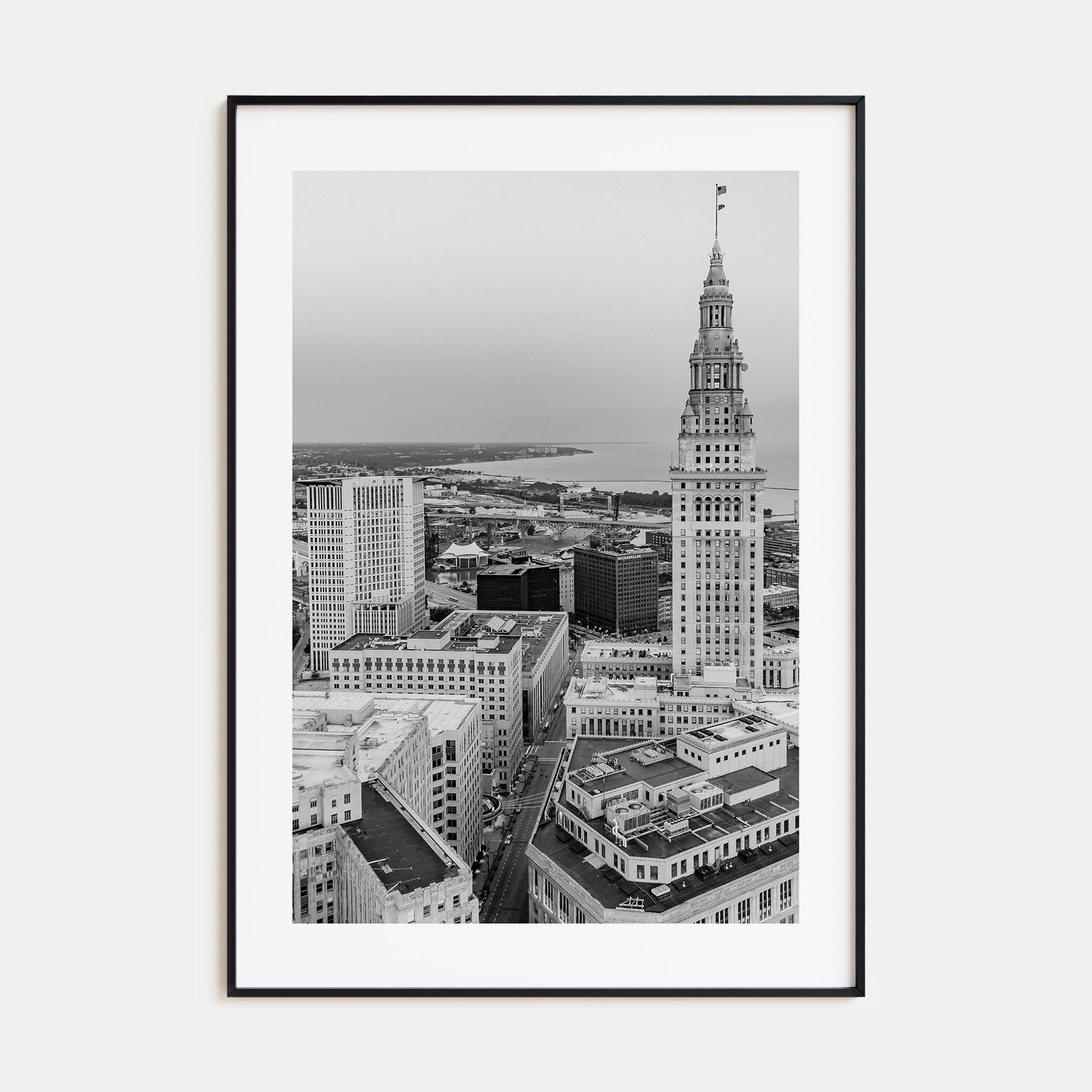 Cleveland Photo B&W No 1 Poster