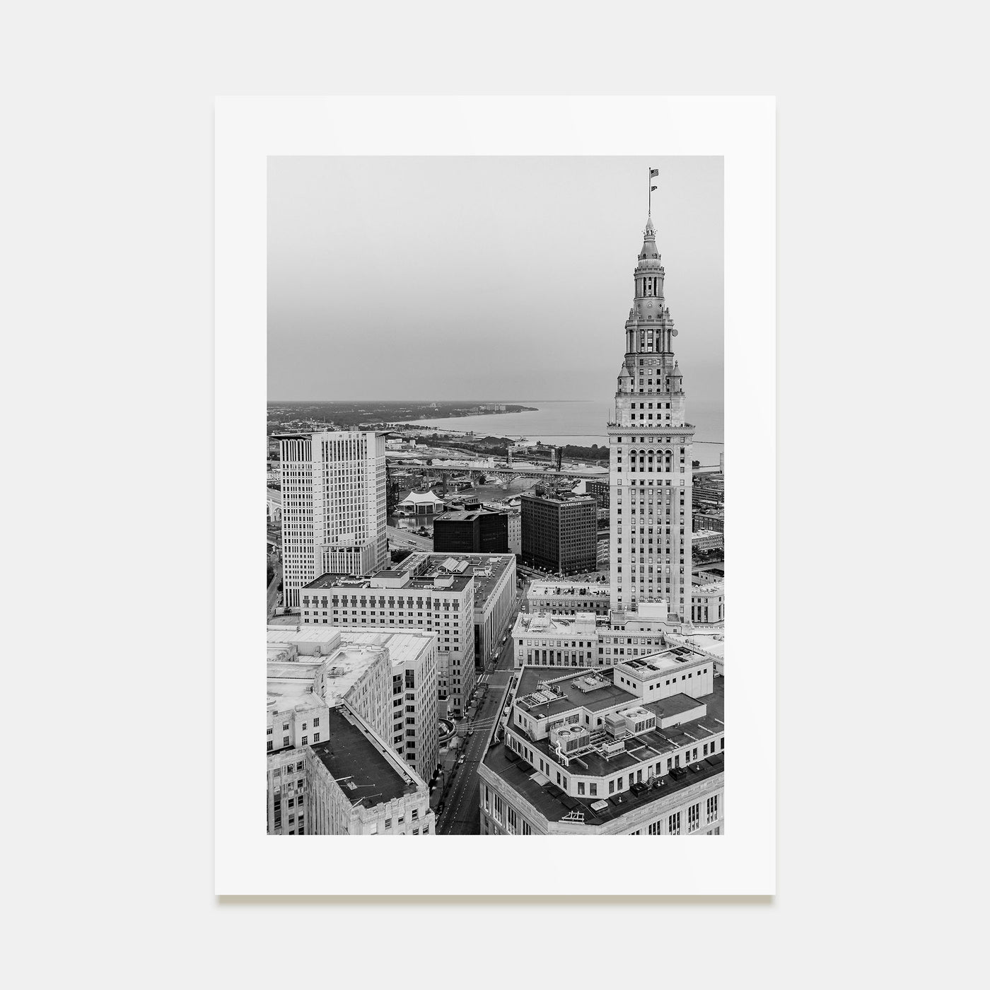 Cleveland Photo B&W No 1 Poster
