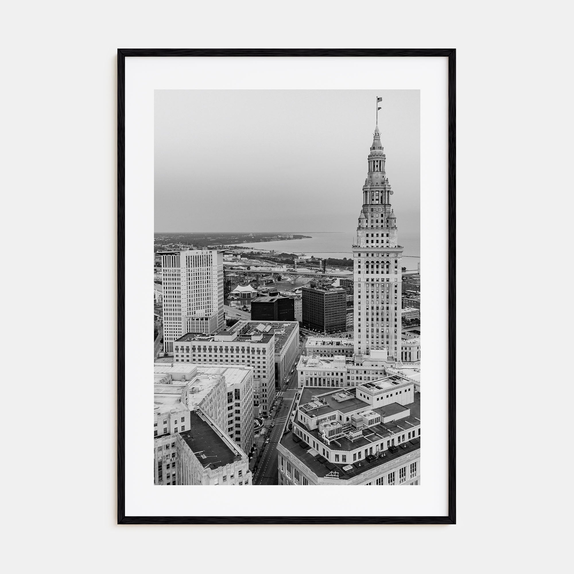 Cleveland Photo B&W No 1 Poster