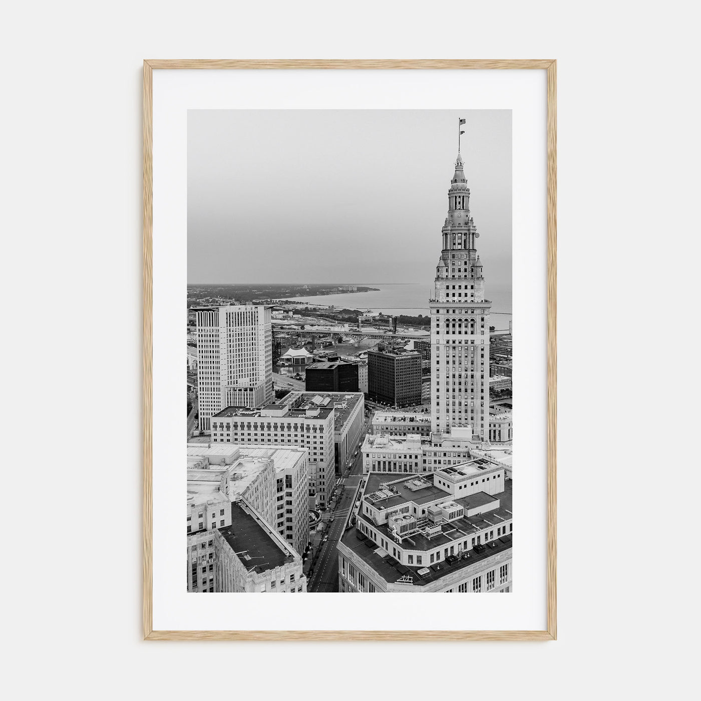Cleveland Photo B&W No 1 Poster