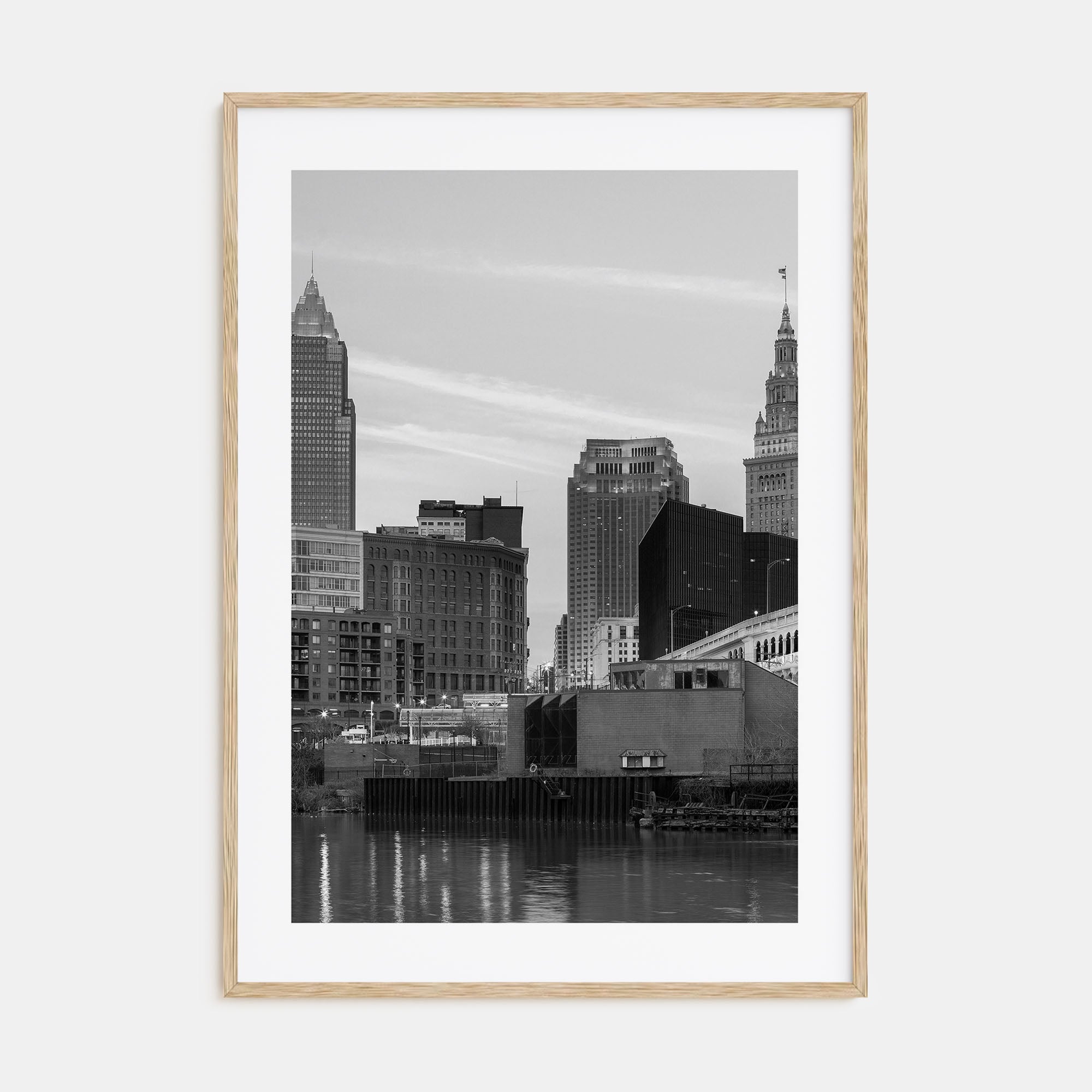 Cleveland Photo B&W No 3 Poster
