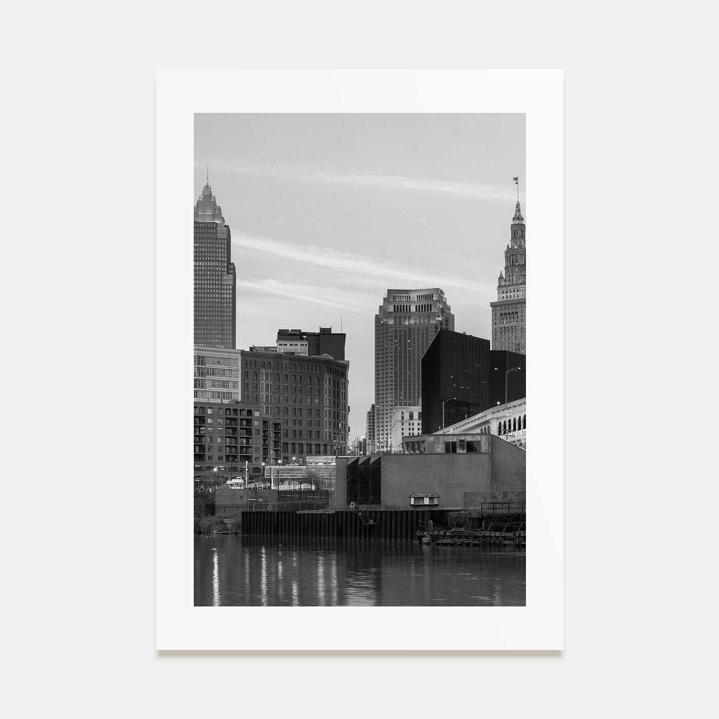 Cleveland Photo B&W No 3 Poster