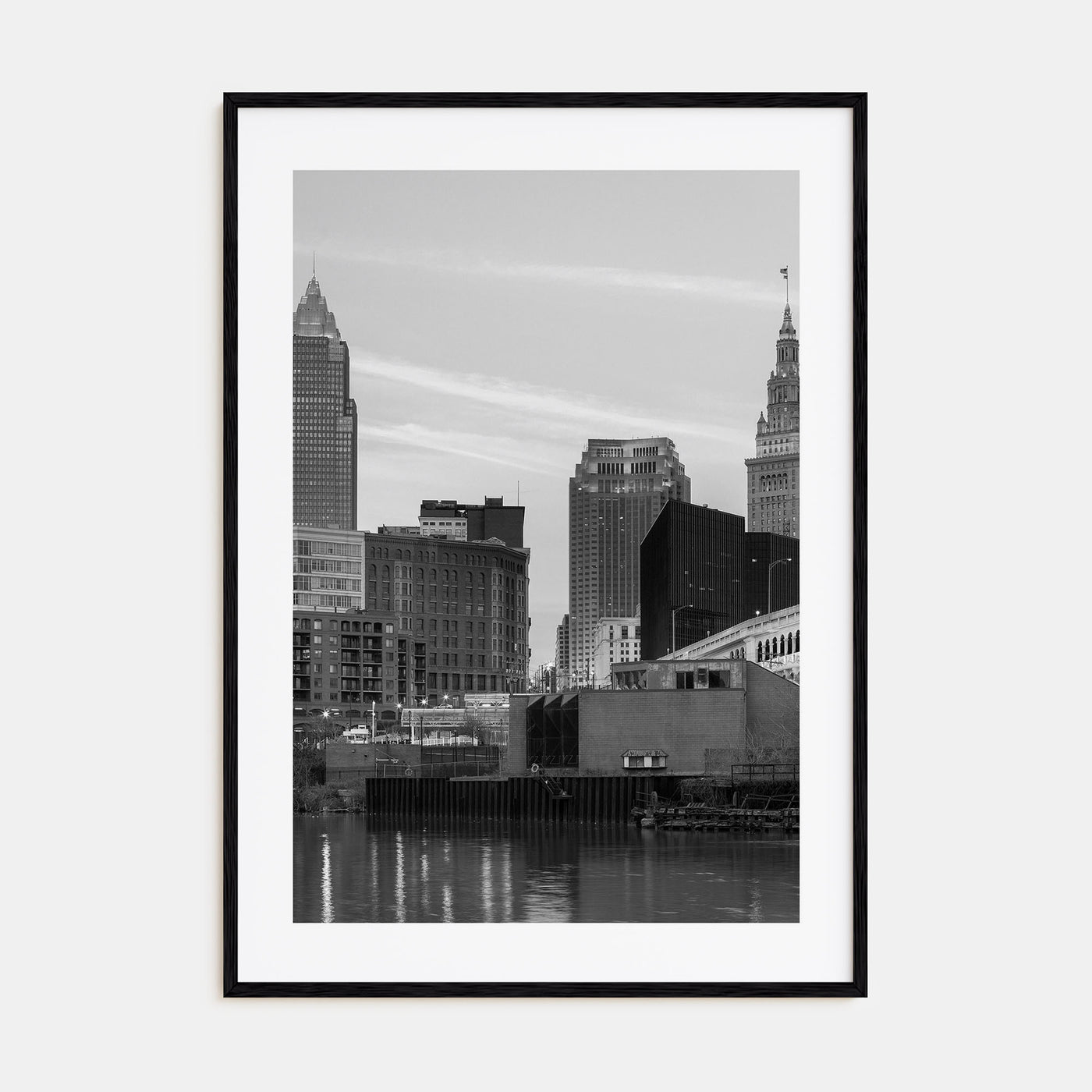 Cleveland Photo B&W No 3 Poster