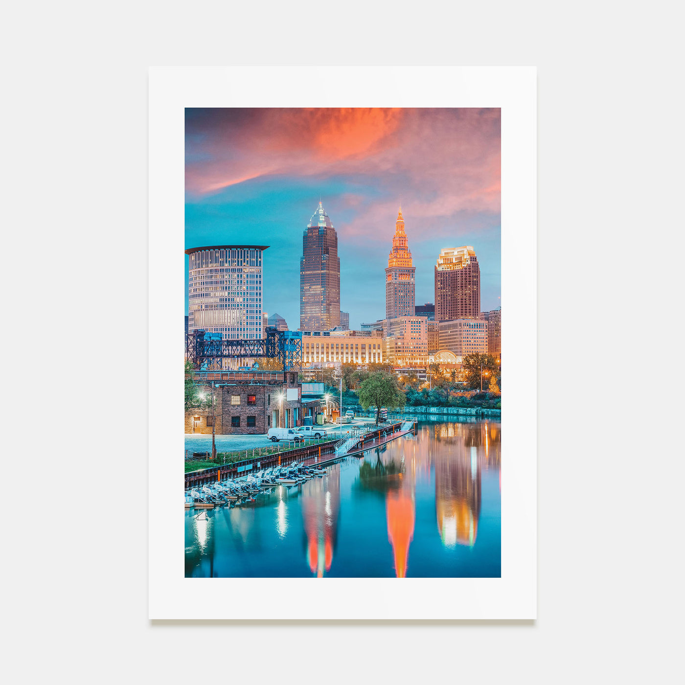 Cleveland Photo Color No 1 Poster