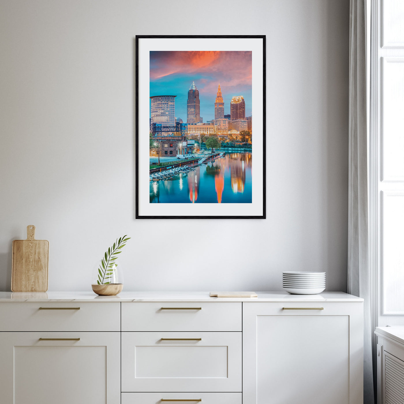 Cleveland Photo Color No 1 Poster
