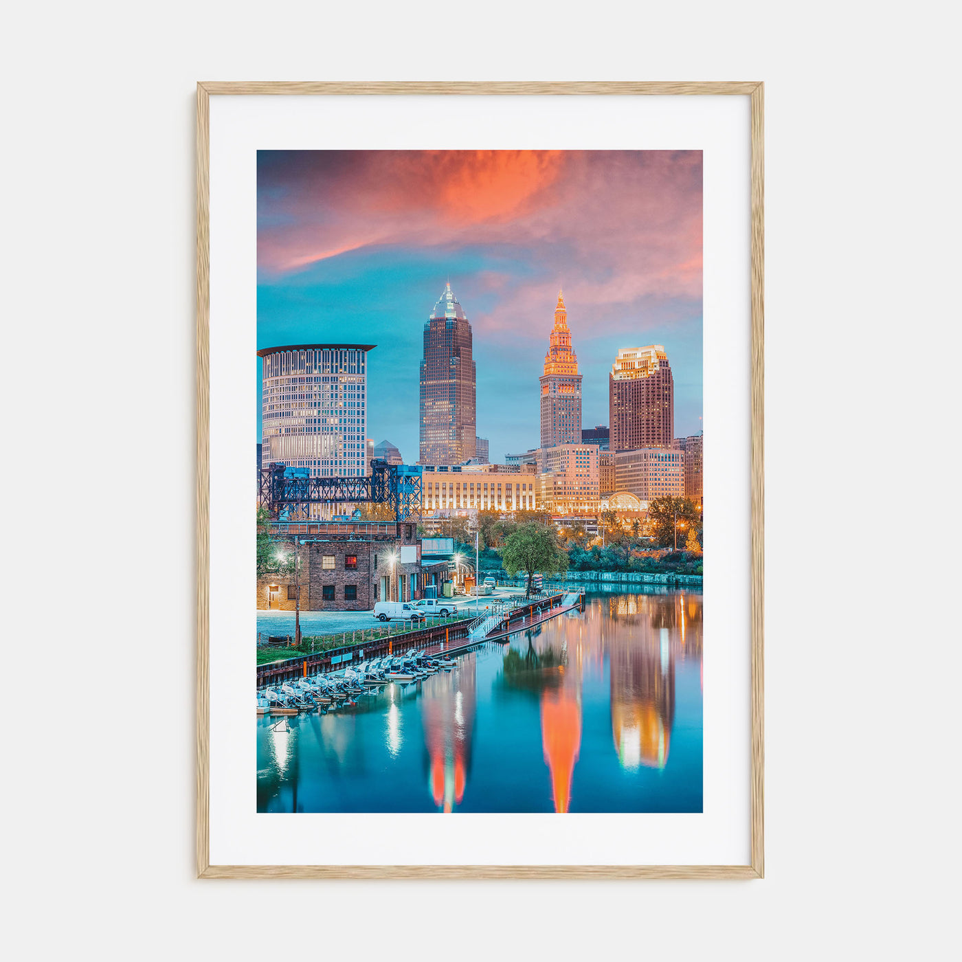Cleveland Photo Color No 1 Poster