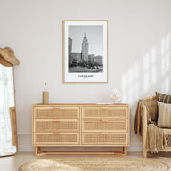Cleveland Portrait B&W No 2 Poster