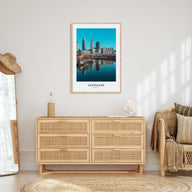 Cleveland Portrait Color No 2 Poster