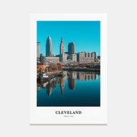 Cleveland Portrait Color No 2 Poster