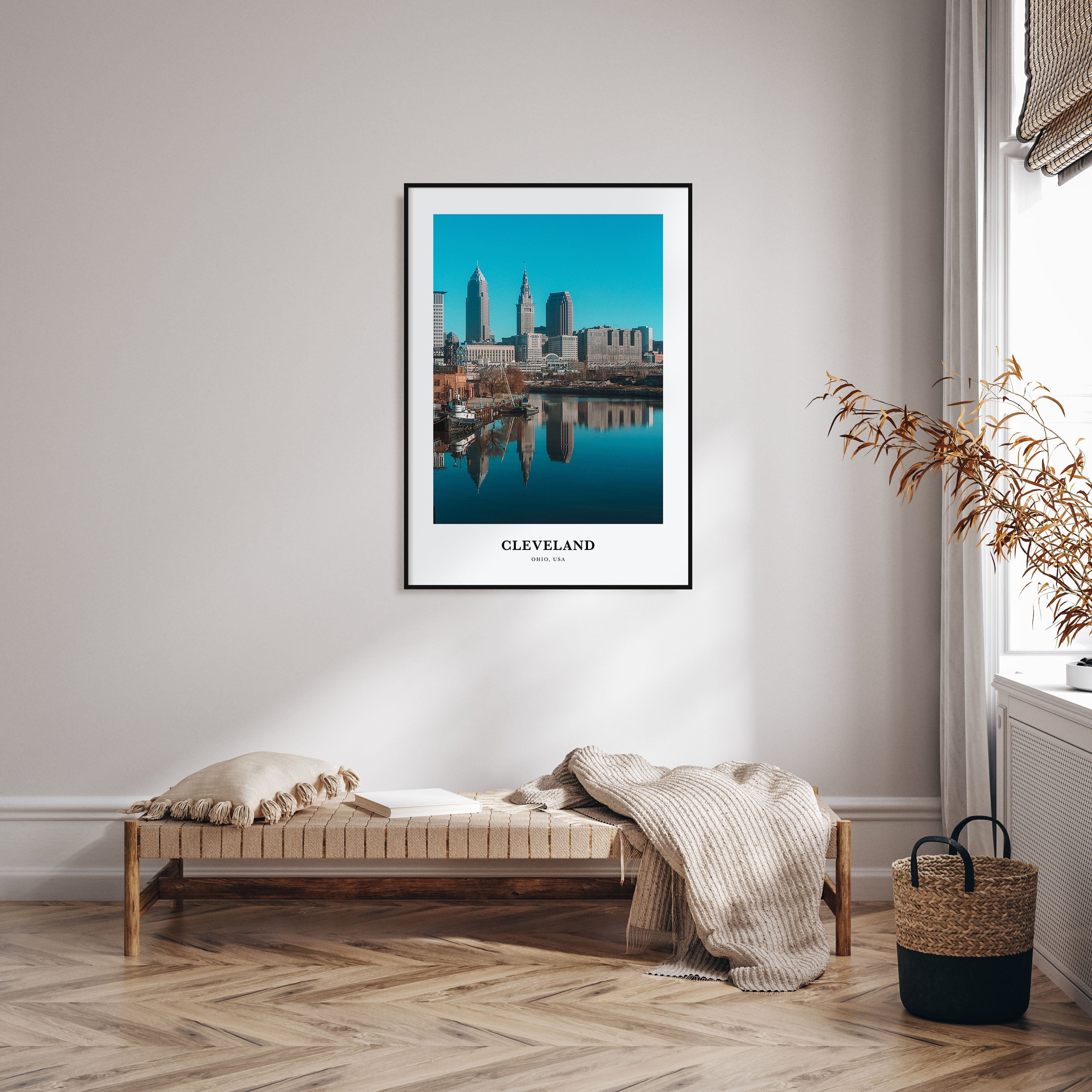 Cleveland Portrait Color No 2 Poster
