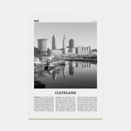 Cleveland Travel B&W No 1 Poster