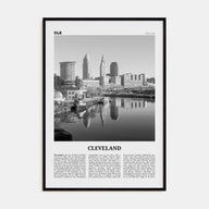 Cleveland Travel B&W No 1 Poster