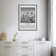 Cleveland Travel B&W No 2 Poster