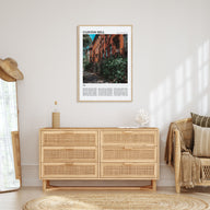 Clinton Hill Travel Color Poster