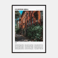 Clinton Hill Travel Color Poster