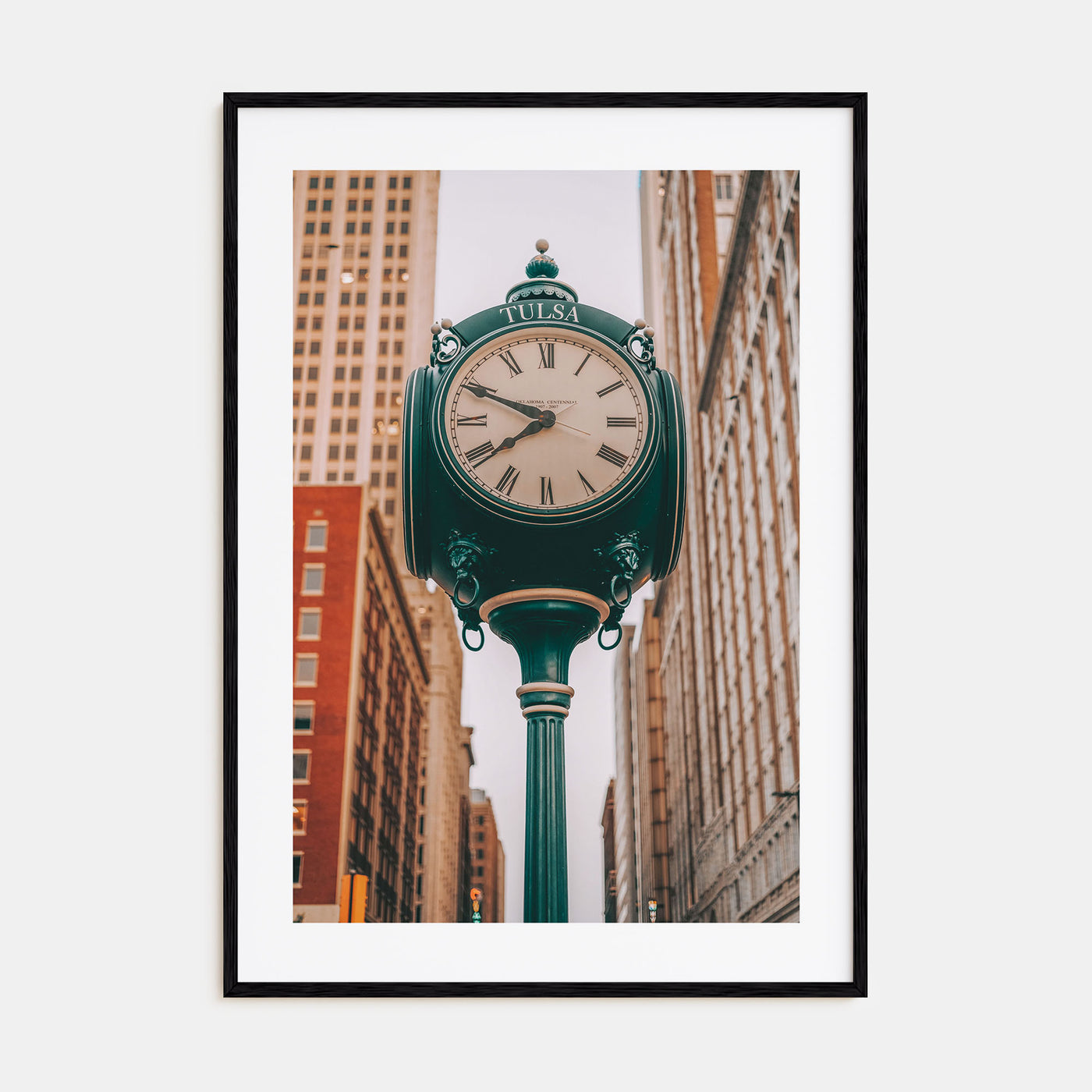 Clock Photo Color No 1 Poster