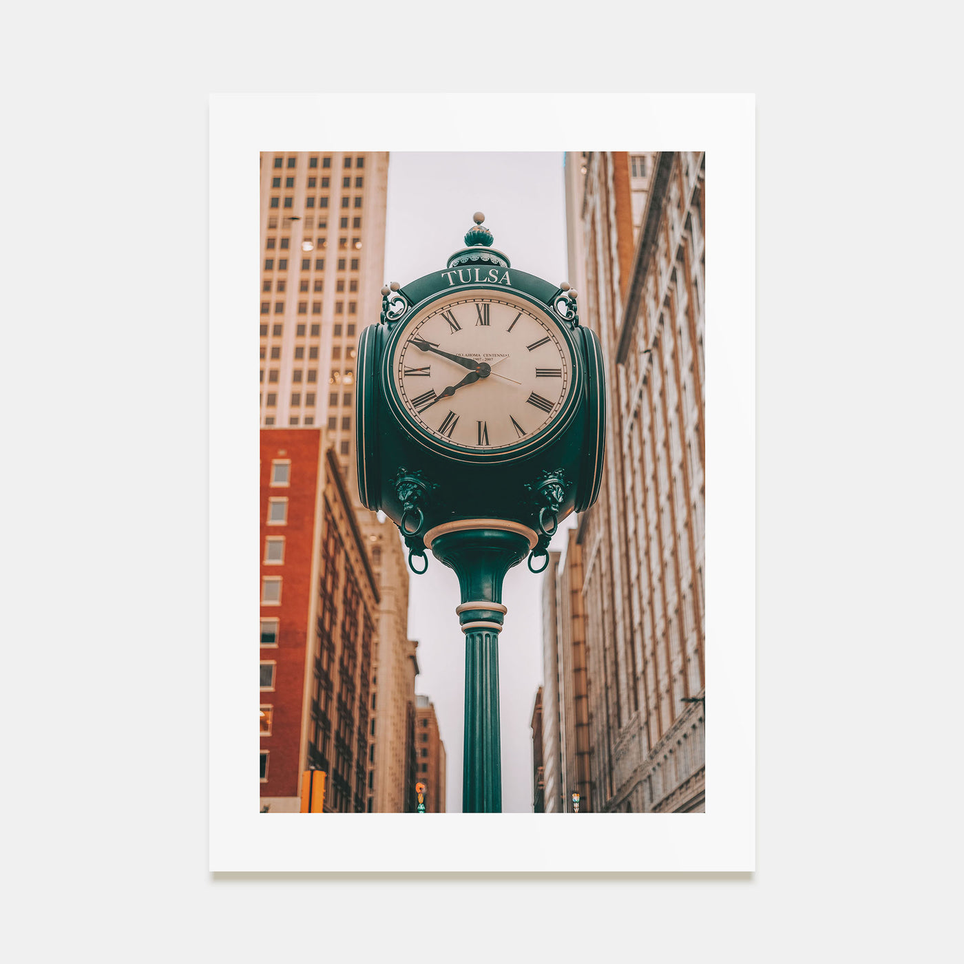 Clock Photo Color No 1 Poster