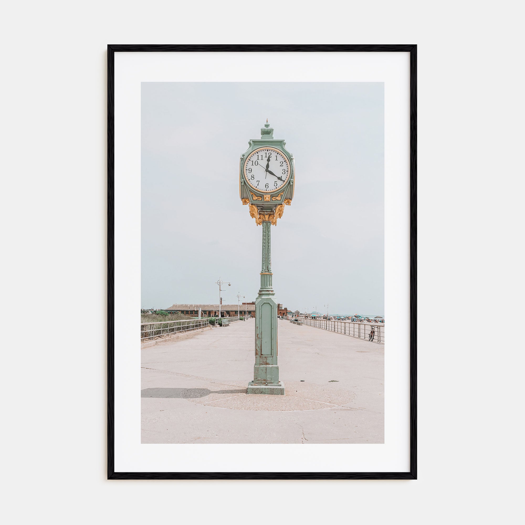 Clock Photo Color No 2 Poster