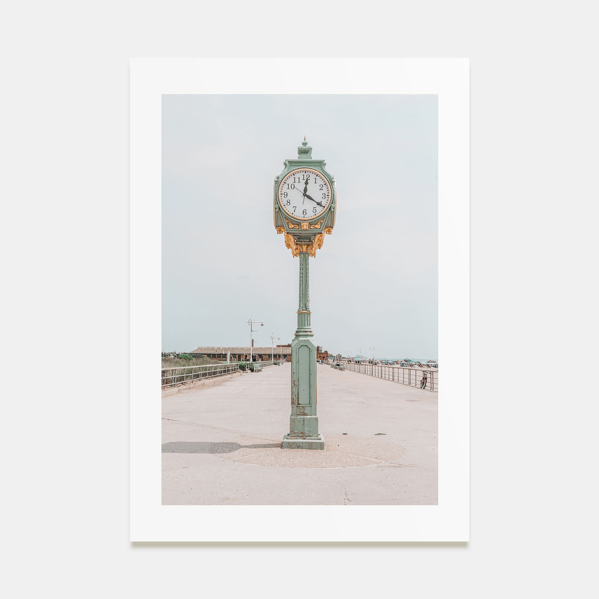 Clock Photo Color No 2 Poster