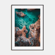 Coastline Stairway Photo Color Poster