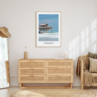 Cocoa Beach Portrait Color Poster